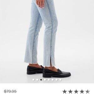 GAP Women's Light Blue Straight Leg Jeans